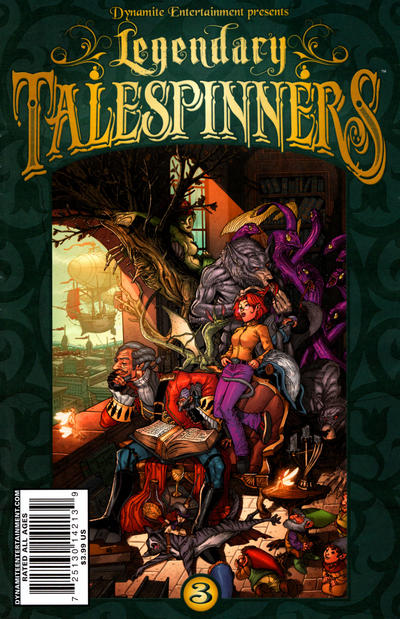 Cover for Legendary Talespinners (Dynamite Entertainment, 2010 series) #3