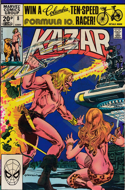 Cover for Ka-Zar the Savage (Marvel, 1981 series) #8 [Direct]