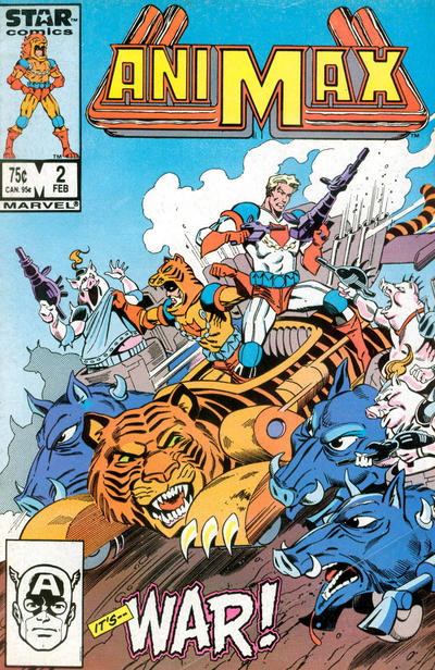 Cover for Animax (Marvel, 1986 series) #2 [Direct]