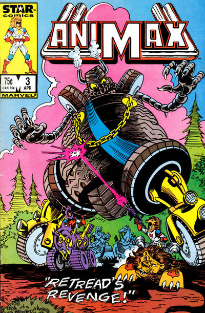 Cover for Animax (Marvel, 1986 series) #3 [Direct]