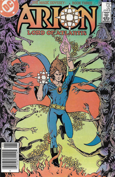 Cover for Arion, Lord of Atlantis (DC, 1982 series) #32 [Newsstand]