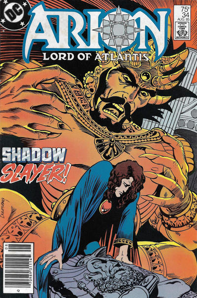 Cover for Arion, Lord of Atlantis (DC, 1982 series) #34 [Newsstand]