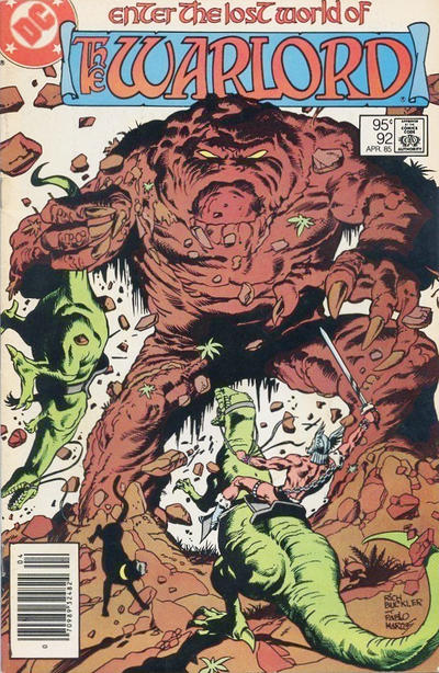 Cover for Warlord (DC, 1976 series) #92 [Canadian]