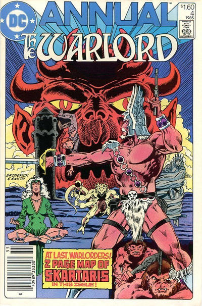 Cover for Warlord Annual (DC, 1982 series) #4 [Canadian]