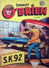Cover for Sergeant O'Brien (L. Miller & Son, 1952 series) #90