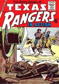 Cover Thumbnail for Texas Rangers in Action (L. Miller & Son, 1959 series) #1