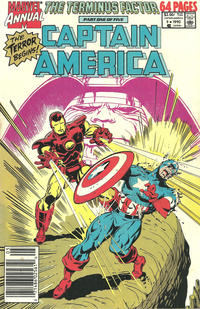 Cover Thumbnail for Captain America Annual (Marvel, 1971 series) #9 [Newsstand]