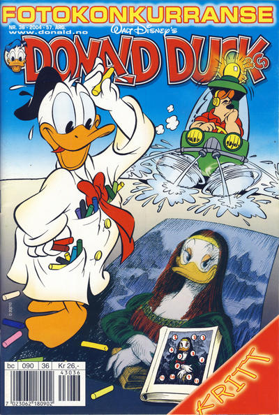 Cover for Donald Duck & Co (Hjemmet / Egmont, 1948 series) #36/2004