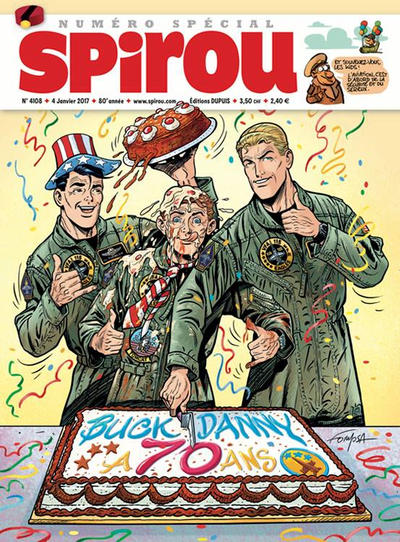 Cover for Spirou (Dupuis, 1947 series) #4108