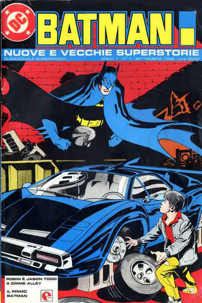 Cover for Batman (Glénat Italia, 1992 series) #1
