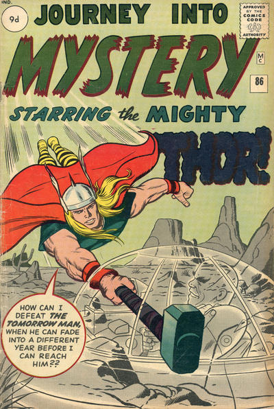 Cover for Journey into Mystery (Marvel, 1952 series) #86 [British]