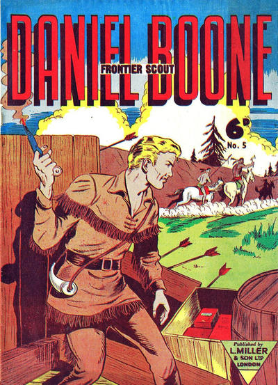 Cover for Daniel Boone (L. Miller & Son, 1957 series) #5