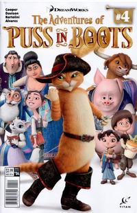 Cover Thumbnail for The Adventures of Puss in Boots (Titan, 2016 series) #4 [Cover A]