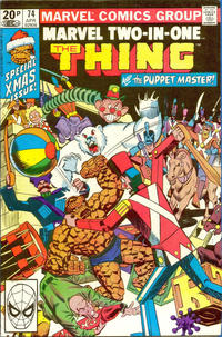 Cover for Marvel Two-in-One (Marvel, 1974 series) #74 [British]