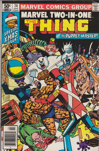 Cover for Marvel Two-in-One (Marvel, 1974 series) #74 [Newsstand]