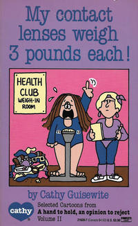 Cover Thumbnail for My Contact Lenses Weigh 3 Pounds Each! (Crest Books, 1989 series) 
