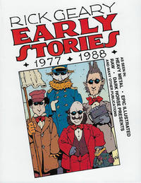 Cover Thumbnail for Early Stories 1977-1988 (Rick Geary, 2015 series) 