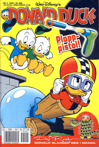 Cover for Donald Duck & Co (Hjemmet / Egmont, 1948 series) #4/2005