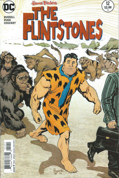 Cover for The Flintstones (DC, 2016 series) #12