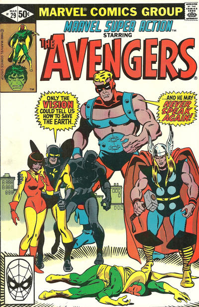 Cover for Marvel Super Action (Marvel, 1977 series) #29 [Direct]