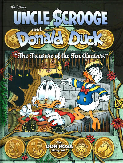 Cover for The Don Rosa Library (Fantagraphics, 2014 series) #7 - Uncle Scrooge and Donald Duck: "The Treasure of the Ten Avatars"