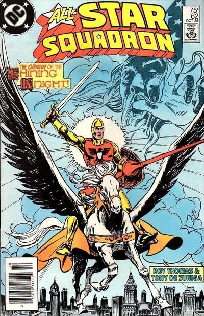 Cover for All-Star Squadron (DC, 1981 series) #62 [Newsstand]