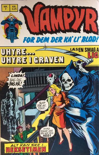 Cover for Vampyr (Interpresse, 1972 series) #7