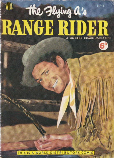 Cover for Flying A's Range Rider (World Distributors, 1954 series) #7