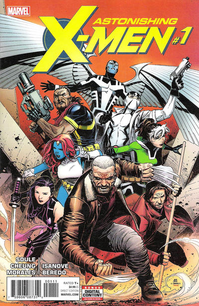 Cover for Astonishing X-Men (Marvel, 2017 series) #1 [Jim Cheung]