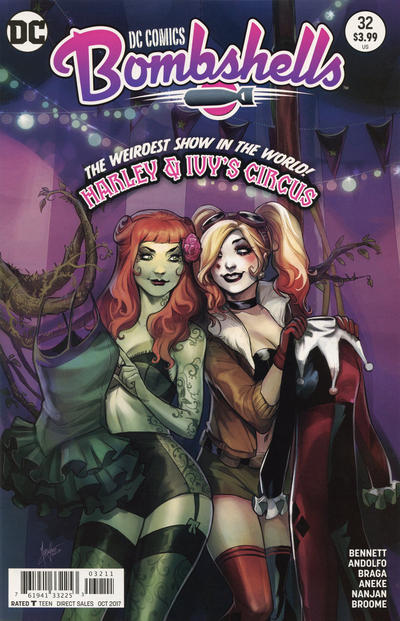 Cover for DC Comics: Bombshells (DC, 2015 series) #32