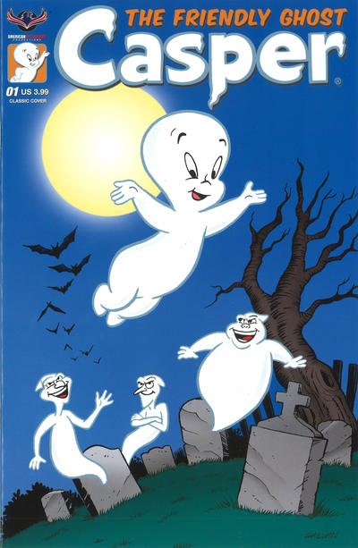 Cover for Casper the Friendly Ghost (American Mythology Productions, 2017 series) #1 [Classic Cover]
