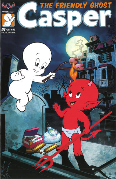 Cover for Casper the Friendly Ghost (American Mythology Productions, 2017 series) #1 [Spooky Cover]