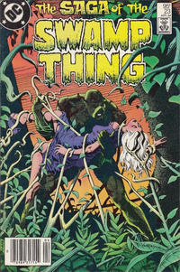 Cover for The Saga of Swamp Thing (DC, 1982 series) #23 [Canadian]