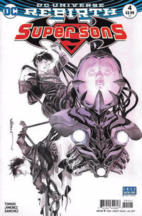 Cover Thumbnail for Super Sons (DC, 2017 series) #4 [Dustin Nguyen Cover]