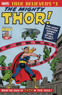 Cover Thumbnail for True Believers: Kirby 100th - Introducing... The Mighty Thor (Marvel, 2017 series) 