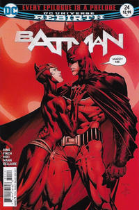 Cover for Batman (DC, 2016 series) #24 [Fourth Printing]
