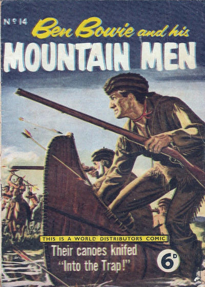 Cover for Ben Bowie and His Mountain Men (World Distributors, 1955 series) #14