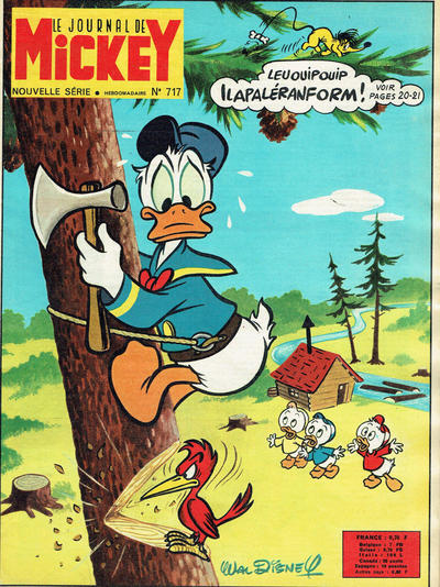 Cover for Le Journal de Mickey (Hachette, 1952 series) #717