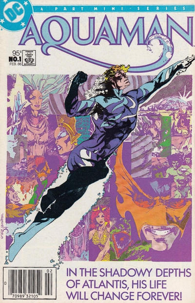 Cover for Aquaman (DC, 1986 series) #1 [Canadian]