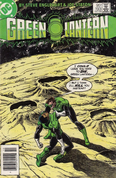 Cover for Green Lantern (DC, 1960 series) #193 [Canadian]