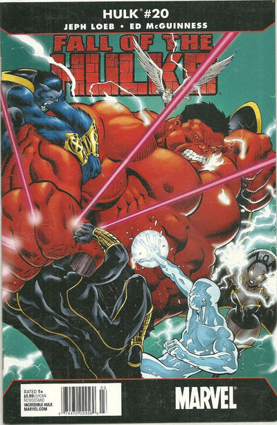 Cover for Hulk (Marvel, 2008 series) #20 [Newsstand]