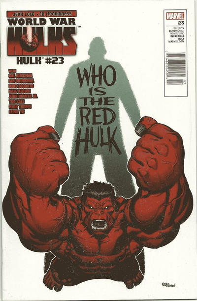 Cover for Hulk (Marvel, 2008 series) #23 [Newsstand]