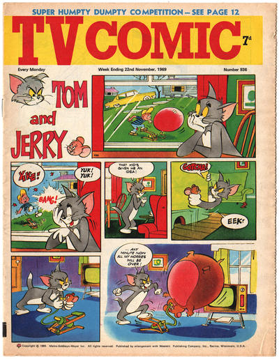 Cover for TV Comic (Polystyle Publications, 1951 series) #936