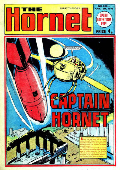 Cover for The Hornet (D.C. Thomson, 1963 series) #606