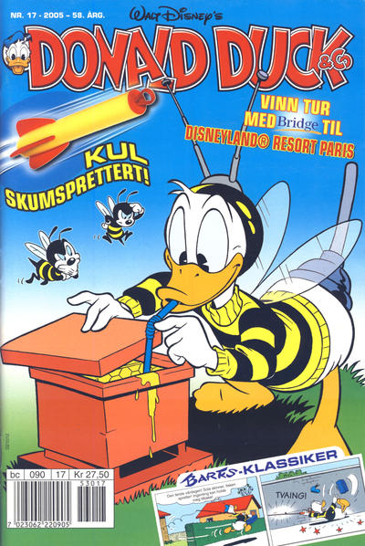 Cover for Donald Duck & Co (Hjemmet / Egmont, 1948 series) #17/2005