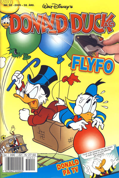 Cover for Donald Duck & Co (Hjemmet / Egmont, 1948 series) #22/2005