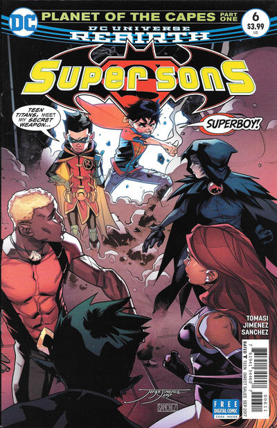 Cover for Super Sons (DC, 2017 series) #6