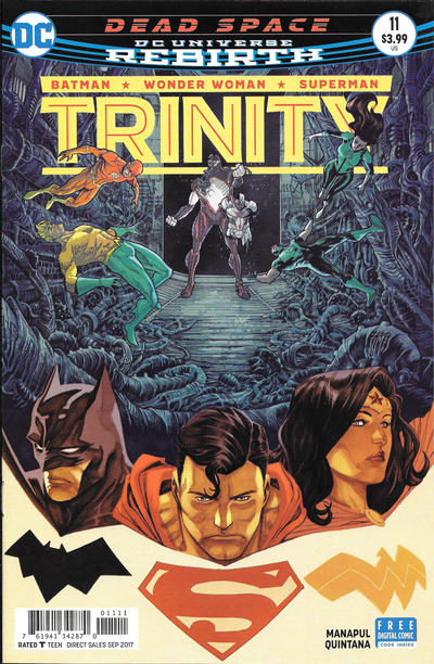 Cover for Trinity (DC, 2016 series) #11 [Francis Manapul Cover]