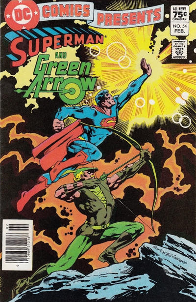 Cover for DC Comics Presents (DC, 1978 series) #54 [Canadian]