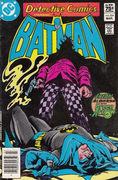 Cover for Detective Comics (DC, 1937 series) #524 [Canadian]